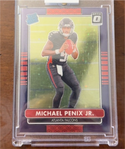 2024 Donruss Optic 2014 Retro Series #9 Michael Penix Jr. — front