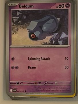 2025 Pokémon Journey Together #061 Beldum — front