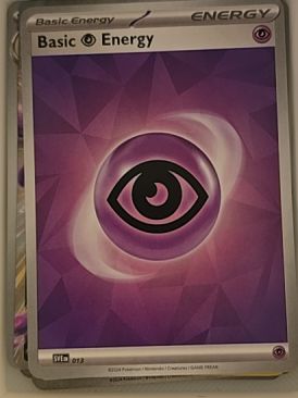 2023 Pokémon SVE #013 Basic Psychic Energy — front