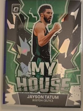 2022-23 Panini Donruss Optic #17 Jayson Tatum My House — front