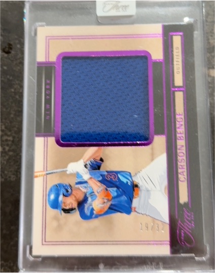 2023 Fleer #01/100 Carson Bergen — front