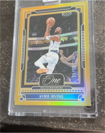 2024-25 Panini One and One #12 Kyrie Irving — front