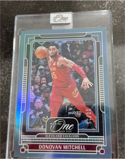2024-25 Panini One And One #10 Donovan Mitchell — front