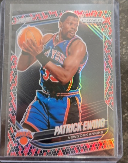 2024-25 Panini Prizm Black #255 Patrick Ewing — front