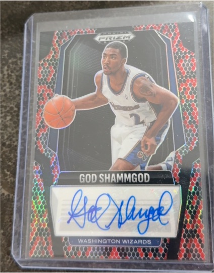 2024-25 Panini Prizm Black #God Shammgod — front