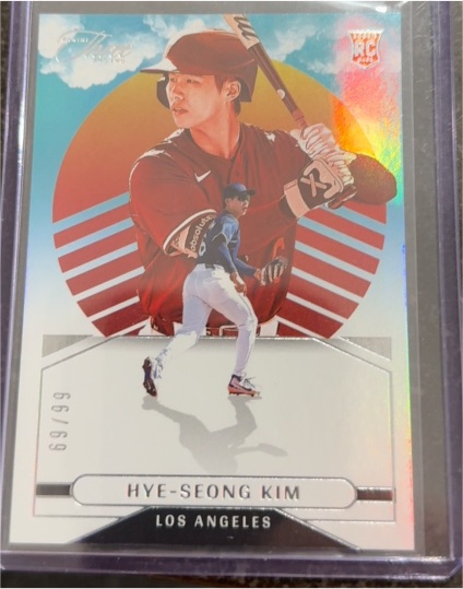 2025 Panini Three and Two #69 Hye-Seong Kim — front