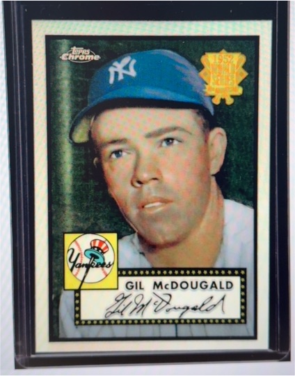 2002 Topps Chrome '52 Reprints #52R8 Gil McDougald — front