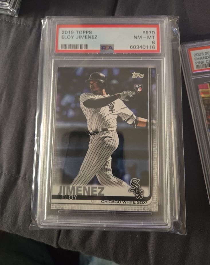 2019 Topps #670 Eloy Jimenez — front