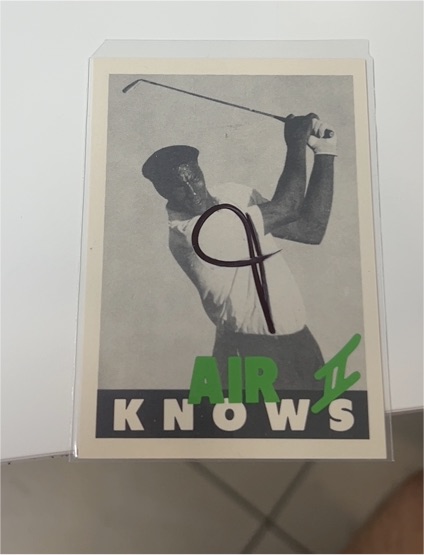 1990 Nike Air Knows II Promo #NNO Michael Jordan — front