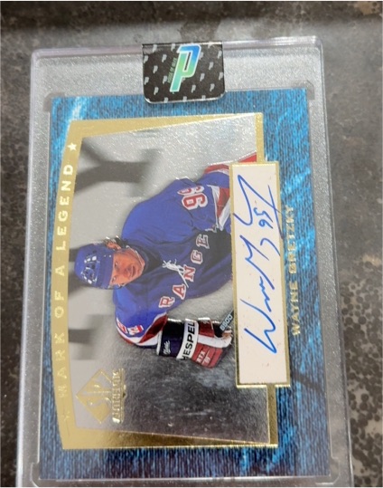 1997-98 SP Authentic Mark of a Legend #M6 Wayne Gretzky — front