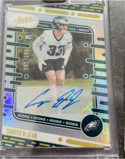 2024 Panini Absolute #140 Cooper DeJean — front