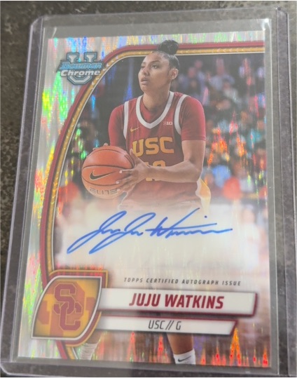 2024-25 Bowman Chrome University #37 Juju Watkins — front