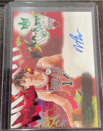 2024 Panini Court Kings Fresh Paint #FPBUZ Matas Buzelis — front