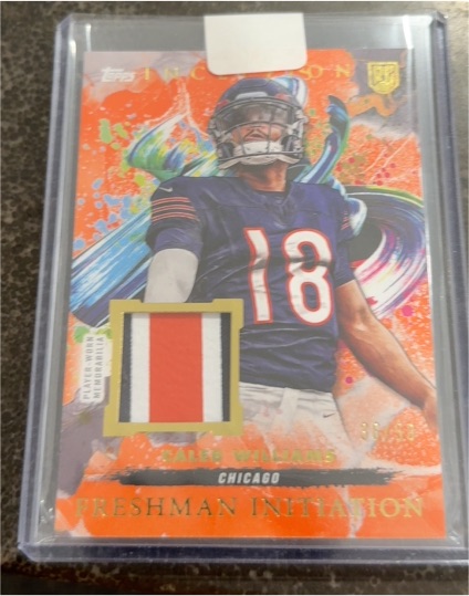 2024 Topps Inception #FI-6 Caleb Williams — front