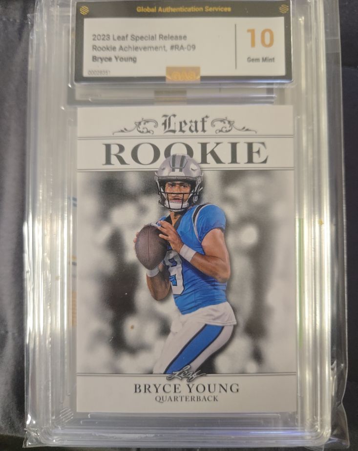 2023 Leaf Special Release Rookie Achievement #RA-09 Bryce Young — front