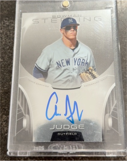 2013 Bowman Sterling #BSAP-AJ Aaron Judge — front