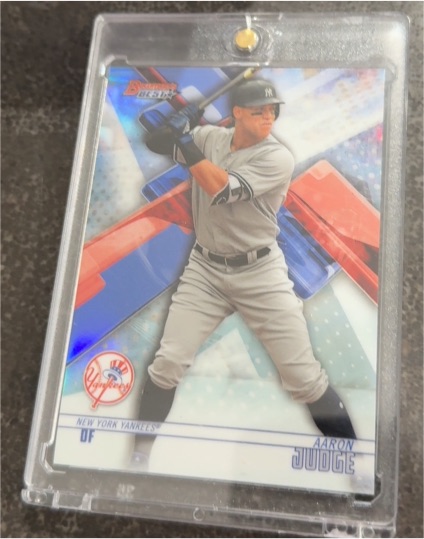2018 Bowman's Best #25 Aaron Judge — front