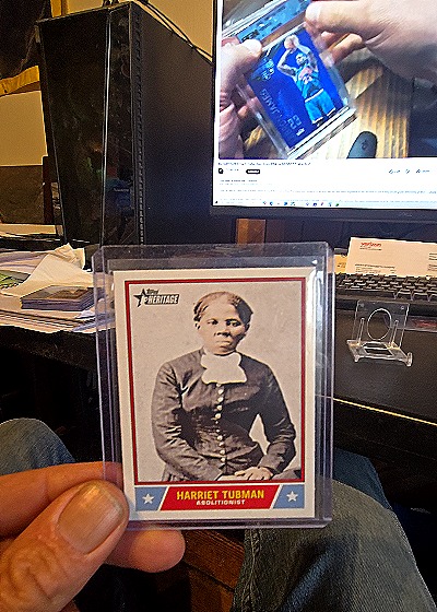 2025 Topps Heritage Notable Americans #NS-24 Harriet Tubman — front