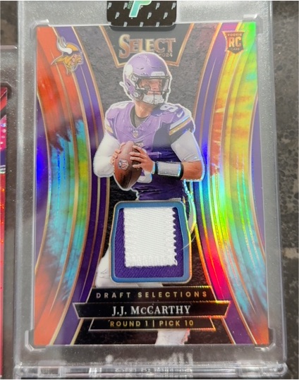 2024 Panini Select Draft Selections #DSM-JMY J.J. McCarthy — front