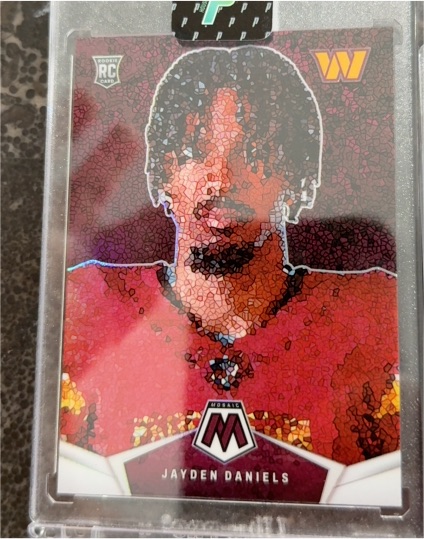 2024 Panini Mosaic Micro Mosaic #MM-JDS Jayden Daniels — front