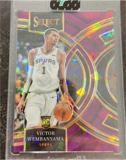 2023-24 Panini Select Premier #121 Victor Wembanyama — front