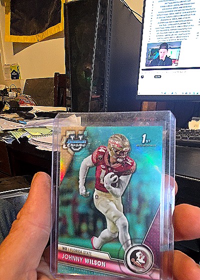 2023 Bowman U Chrome #22 Johnny Wilson — front