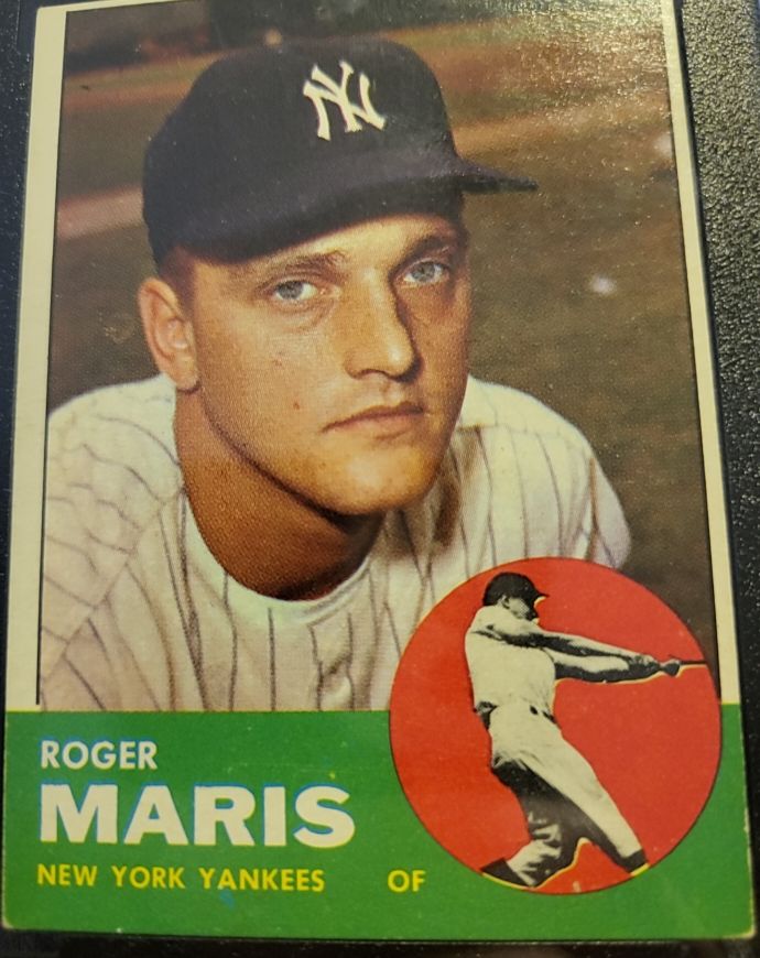 1963 Topps #120 Roger Maris — front