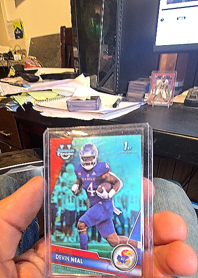 2023 Panini Contenders #1 Devin Neal — front