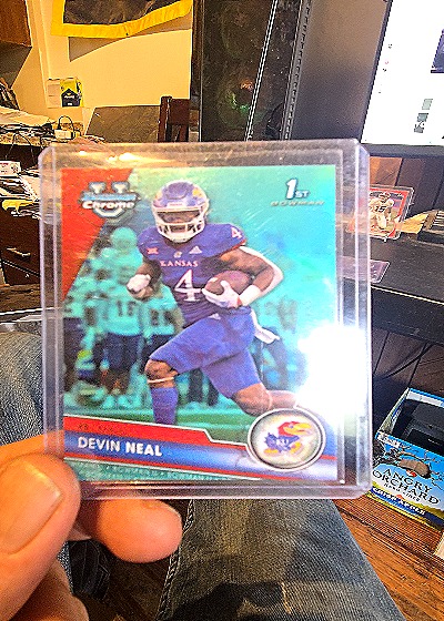 2023 Bowman University Chrome #58 Devin Neal — front