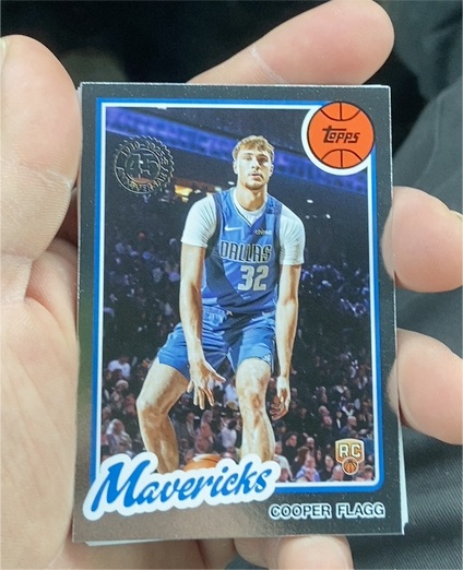 2025-26 Topps Basketball #80BK-51 Cooper Flagg — front
