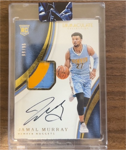 2016-17 Panini Immaculate #135 Jamal Murray — front