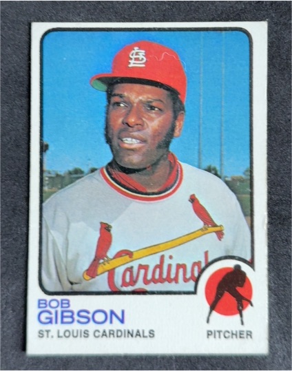 1973 Topps #190 Bob Gibson — front