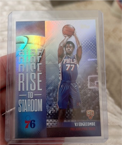 2025-26 Topps #RTS-3 VJ Edgecombe — front