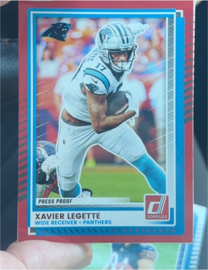 2025 Donruss #240 Xavier Legette — front