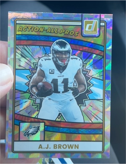 2025 Donruss Action-All Pros #AAP-ABR A.J. Brown — front