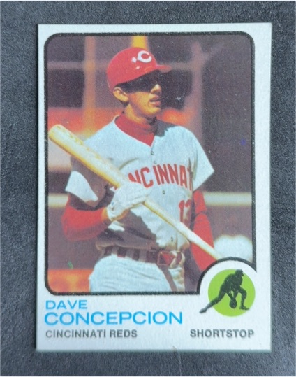 1973 O-Pee-Chee #554 Dave Concepcion — front