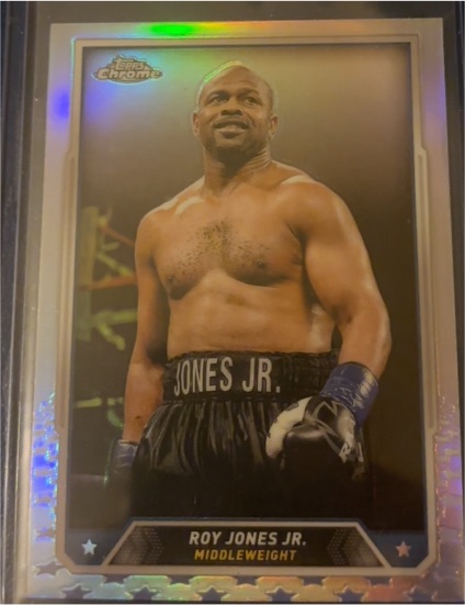 2024 Topps Chrome Boxing #7 Roy Jones Jr. — front
