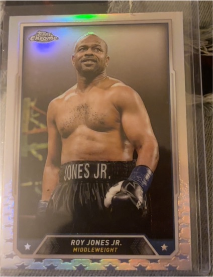 2024 Topps Chrome Boxing #7 Roy Jones Jr. — front