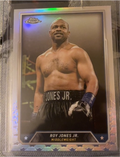 2024 Topps Chrome Boxing #7 Roy Jones Jr. — front