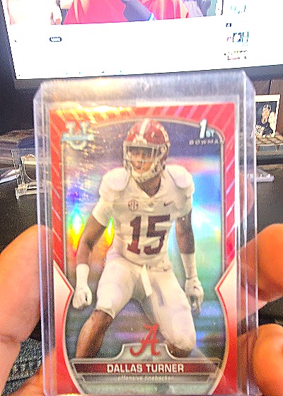 2023 Panini Mosaic #231 Dallas Turner — front