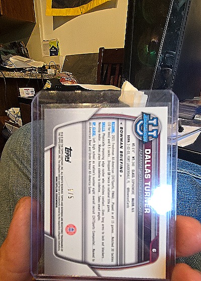 2023 Bowman Chrome 1st Bowman Johnny Wilson — front