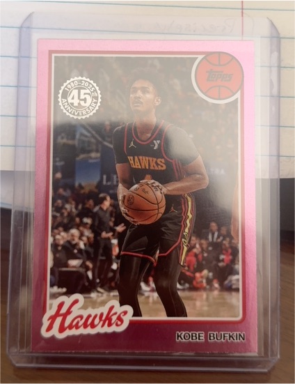 2025-26 Topps 45th Anniversary #80BK-30 Kobe Bufkin — front