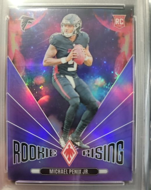 2024 Panini Phoenix Rookie Rising #RR-MPJ Michael Penix Jr. — front