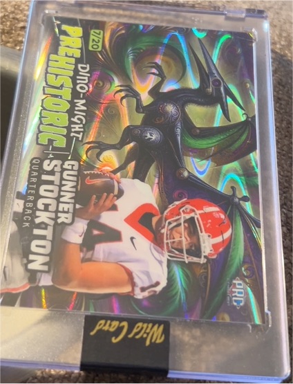 2024 Wild Card PreHistoric #7 Gunner Stockton — front