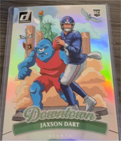 2025 Donruss #14 Jaxson Dart Downtown — front