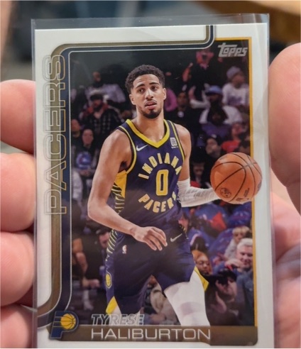 2025-26 Topps #0 Tyrese Haliburton — front
