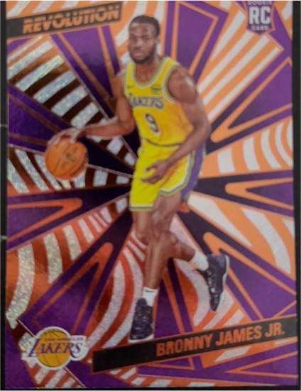 2024-25 Panini Revolution #118 Bronny James Jr. — front