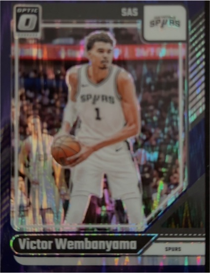 2024-25 Panini Donruss Optic #45 Victor Wembanyama — front
