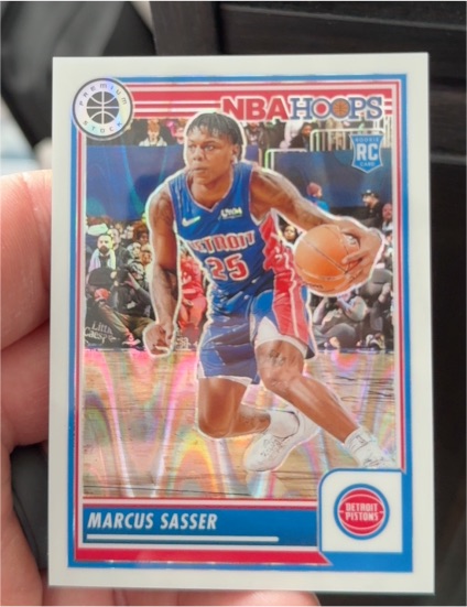 2023-24 Panini NBA Hoops #260 Marcus Sasser — front