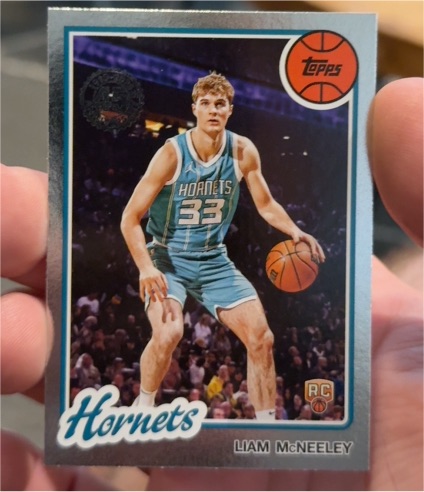 2025-26 Topps #80BK-88 Liam McNeeley — front